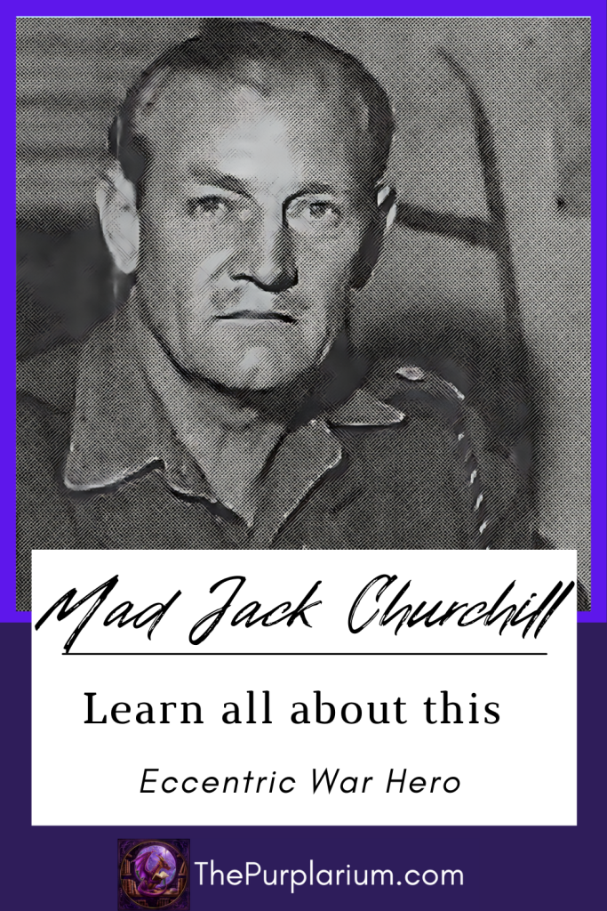 Pin of Mad Jack Churchill