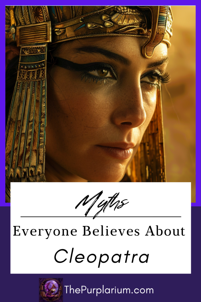 Pin for myths about Cleopatra.